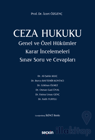 Ceza Hukuku Genel ve Özel Hükümler