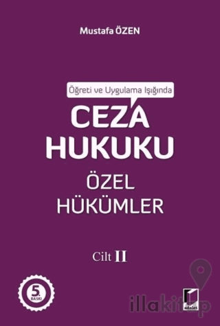 Ceza Hukuku Özel Hükümler Cilt - 2