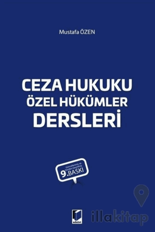 Ceza Hukuku Özel Hükümler Dersleri