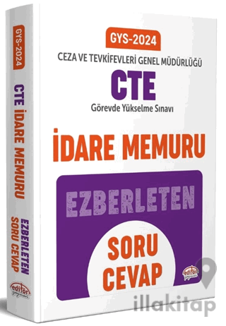 Ceza ve Tevkifevleri Genel Müdürlüğü İdare Memuru GYS Ezberleten Soru 