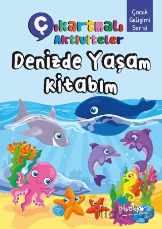 Çıkartmalı Aktiviteler Denizde Yaşam Kitabım