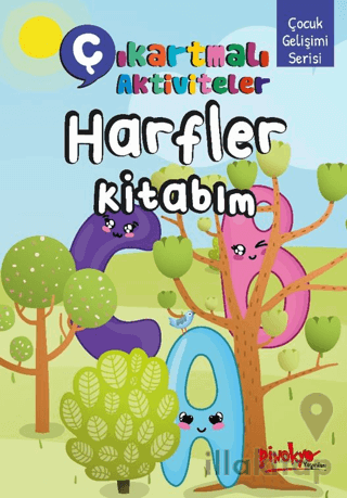 Çıkartmalı Aktiviteler Harfler Kitabım