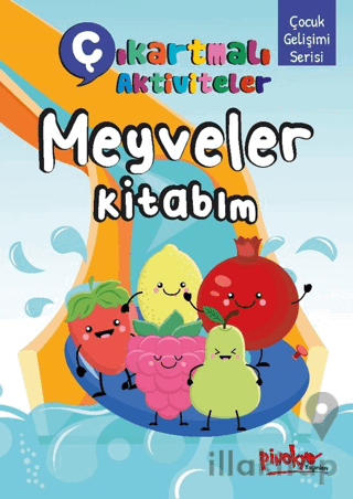 Çıkartmalı Aktiviteler Meyveler Kitabım