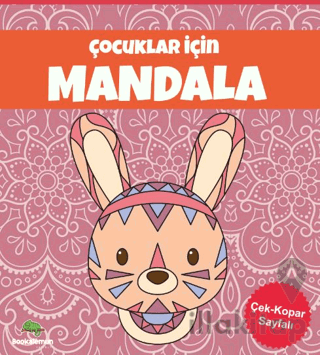 Çocuklar İçin Mandala-Pembe