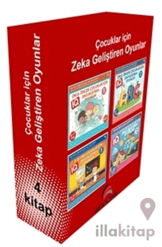 Çocuklar için Zeka Geliştiren Oyunlar (4 Kitap Takım)