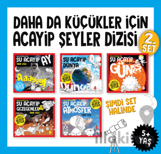 Daha Da Küçükler İçin Acayip Şeyler Seti 2 (5 Kitap)