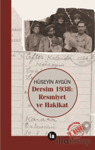 Dersim 1938 Resmiyet ve Hakikat