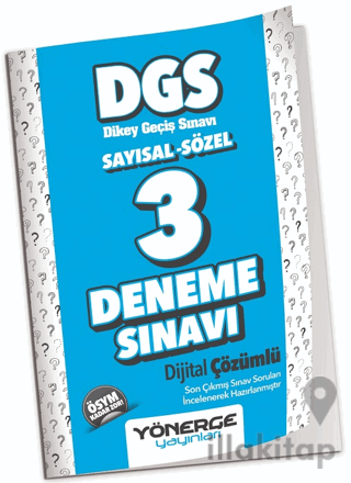 DGS 3 Deneme Çözümlü