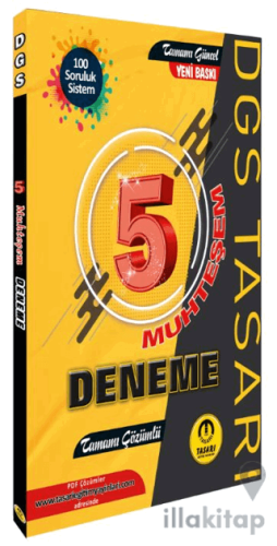 DGS 5 Muhteşem Çözümlü Deneme