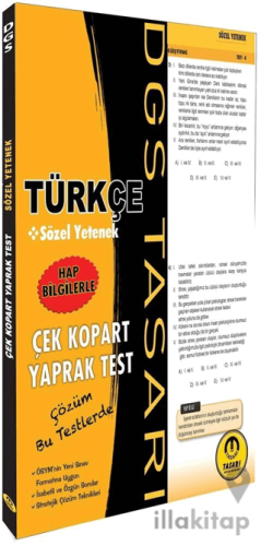 DGS Türkçe Yaprak Test