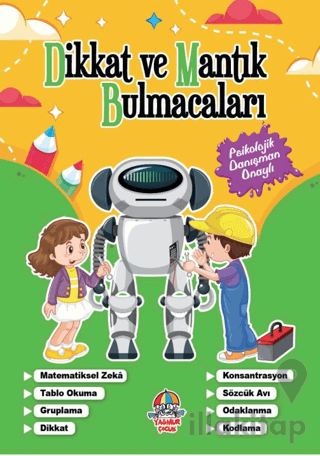 Dikkat Ve Mantık Bulmacaları - Yeşil Kitap