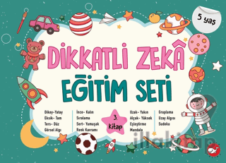 Dikkatli Zeka Eğitim Seti 3. Kitap - 5 Yaş