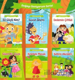 Doğayı Seviyorum Dizisi Seti (6 Kitap Takım)