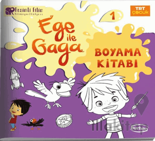 Ege İle Gaga Boyama Kitabı 1