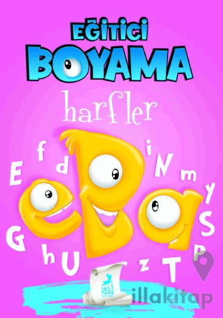 Eğitici Öğretici Boyama - Harfler