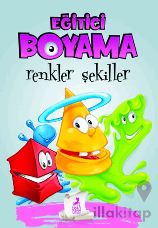 Eğitici Öğretici Boyama - Renkler Şekiller