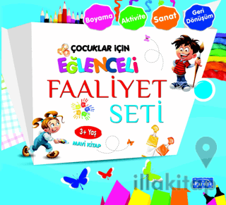 Eğlenceli Faaliyet Seti Mavi Kitap – 3 Yaş Üzeri