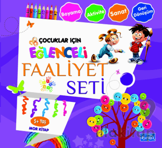 Eğlenceli Faaliyet Seti Mor Kitap – 5 Yaş Üzeri