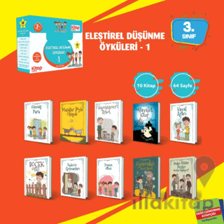 Eleştirel ve Yaratıcı Düşünme Öyküleri - 1 (10 Kitap - Etkinlik Testi 