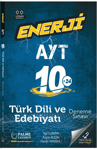 Enerji AYT Edebiyat 10 Deneme Sınavı