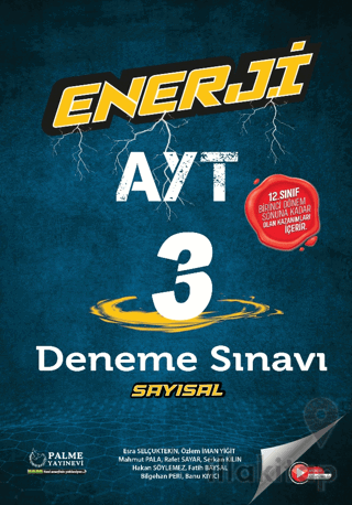 Enerji AYT Sayısal 3 Deneme Sınavı