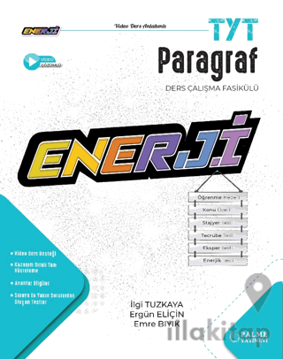 Enerji TYT Paragraf Ders Çalışma Fasikülü Palme Yayıncılık