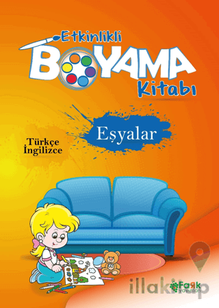 Etkinlikli Boyama Kitabı Eşyalar