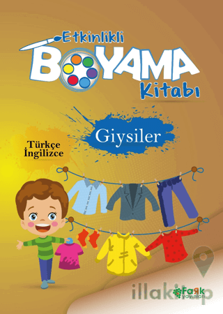 Etkinlikli Boyama Kitabı Giysiler