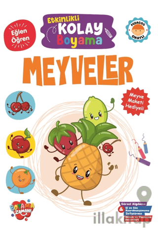 Etkinlikli Kolay Boyama – Meyveler