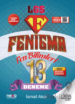 Fenigma Fen Bilimleri 1. Dönem Genel Denemeleri