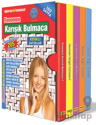 Fenomen Karışık Bulmaca Seti - 5 Kitap