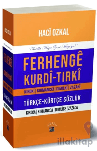 Ferhengê Kurdî – Tirkî | Türkçe – Türkçe Sözlük