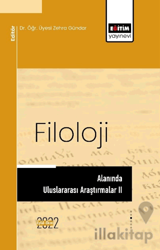 Filoloji Alanında Uluslararası Araştırmalar II