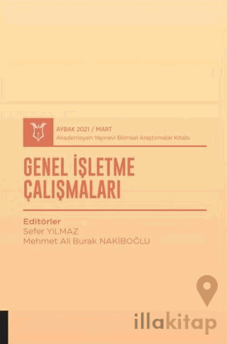 Genel İşletme Çalışmaları (AYBAK 2021 Mart)