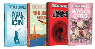 George Orwell Seti - 4 Kitap Takım