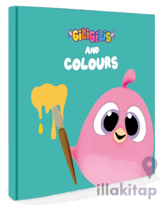 Giligilis And Colours - İngilizce Eğitici Mini Karton Kitap Serisi