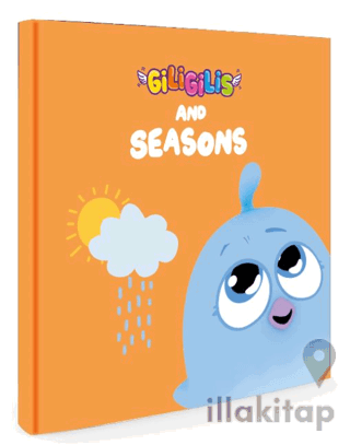 Giligilis and Seasons - İngilizce Eğitici Mini Karton Kitap Serisi