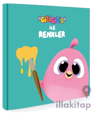 Giligilis ile Renkler - Eğitici Mini Karton Kitap Serisi