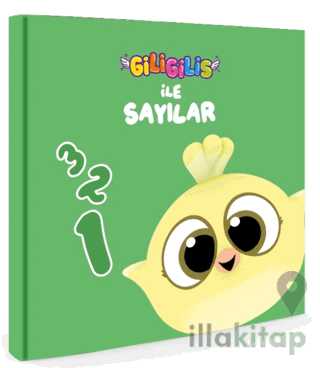 Giligilis ile Sayılar - Eğitici Mini Karton Kitap Serisi