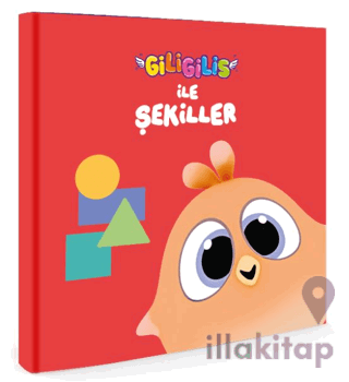 Giligilis ile Şekiller - Eğitici Mini Karton Kitap Serisi