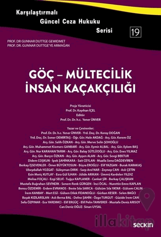 Göç - Mültecilik - İnsan Kaçakçılığı