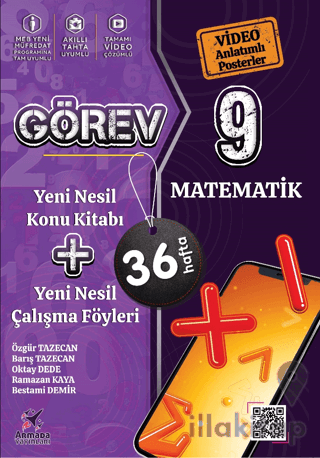 Görev 9 Matematik Yeni Nesil Konu + Yeni Nesil Çalışma Föyleri Armada 