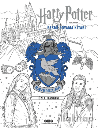 Harry Potter Filmlerinden Resmi Boyama Kitabı - Ravenclaw Özel Baskısı