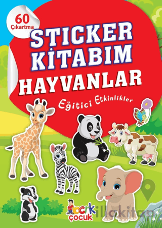 Hayvanlar - Sticker Kitabım