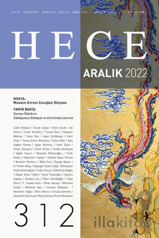 Hece Aylık Edebiyat Dergisi Sayı: 312 Aralık 2022