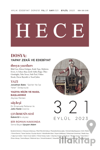 Hece Dergisi - Sayı: 321 Eylül 2023