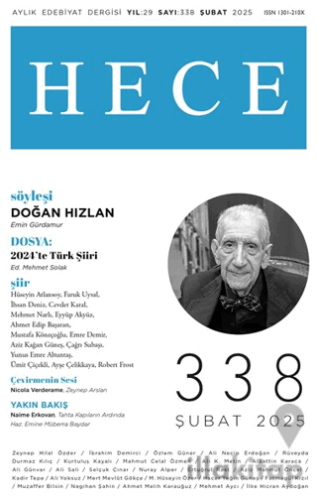 Hece Dergisi - Sayı 338 Şubat 2025