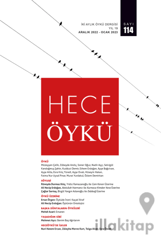 Hece Öykü Dergisi Sayı: 114 Aralık 2022 - Ocak 2023