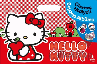 Hello Kitty Çıkartma Hediyeli Boyama Albümü