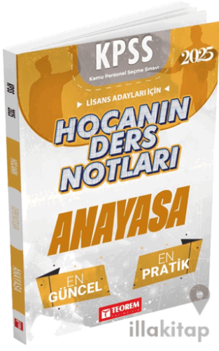 Hocanın Ders Notları Anayasa